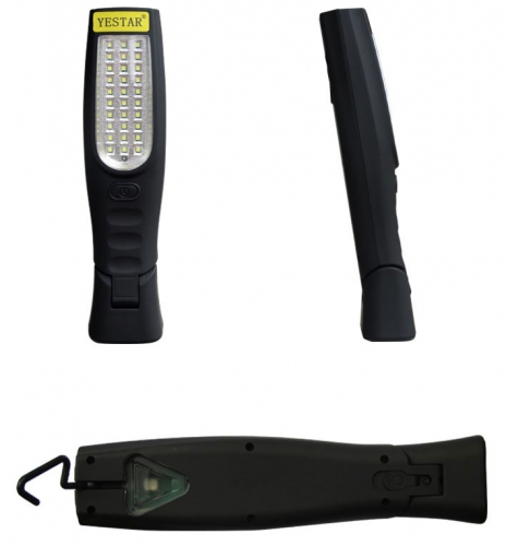 Rechargeable LED work lamp