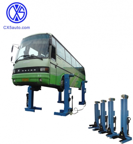 CX5-HDL5.0-4 mobile column heavy duty truck lift