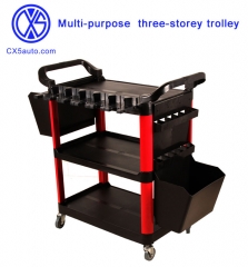 Multi-purpose tool car three-storey trolley car beauty shop wash Car Shop work car