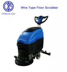 Wire Type Floor Scrubber with Butterfly Handle