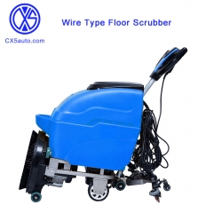 Wire Type Floor Scrubber with Butterfly Handle