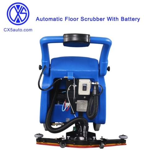 168RPM,415mm water sucker Automatic Floor Scrubber With Battery