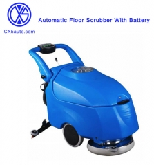 168RPM,415mm water sucker Automatic Floor Scrubber With Battery