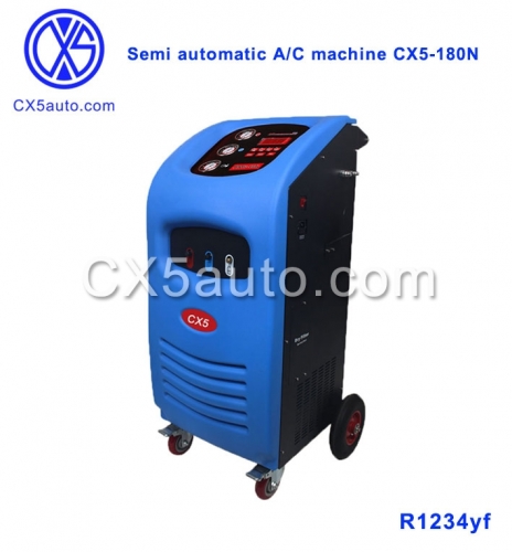 CX5-180N Semi-Automatic AC Refrigerant Machine R1234yf