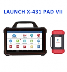 Original Launch X-431 PAD VII with Smartlink C VCI Automotive Diagnostic Tool Support Online Coding and Programming