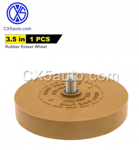 Decal Removal wheel Rubber Eraser Wheel