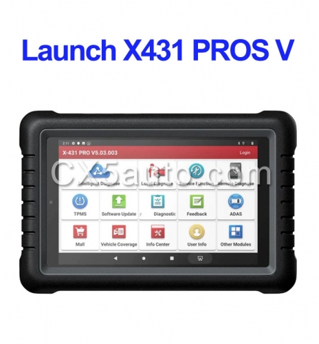 2023 Model LAUNCH X431 PROS V scan tool Wider Regional vehicle coverage