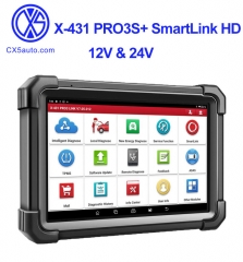 LAUNCH X431 PRO3S+ with X-431 SmartLink C 2.0 Heavy-duty Truck Module