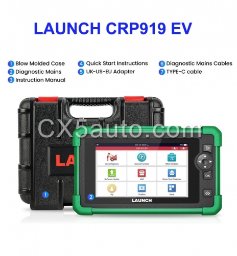 LAUNCH CRP919 EV Diagnostic tool 2 years free update