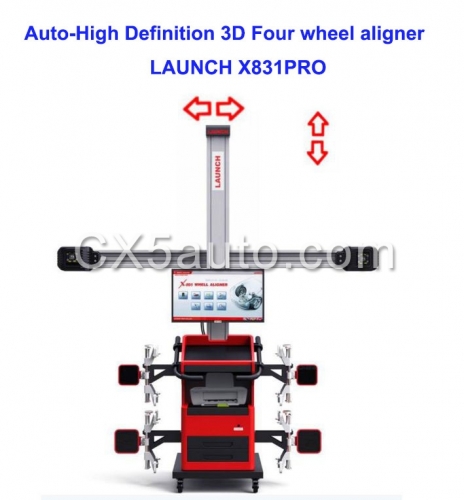 Auto-High Definition 3D Four wheel aligner X831PRO