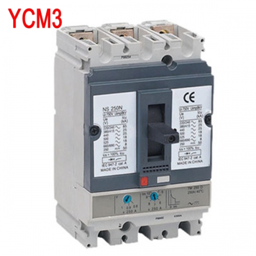 YCM3 moulded case circuit breaker mccb