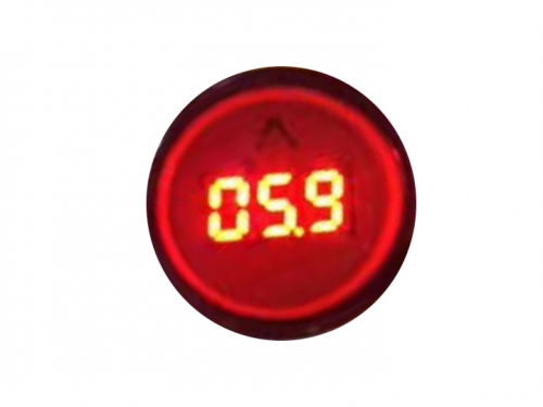 Mini LED amper indicator 0.7-9.9A