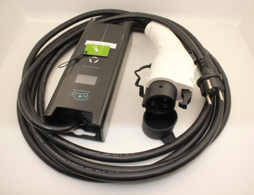 Schuko UK Nema US plug EVSE adjustable charger 16A