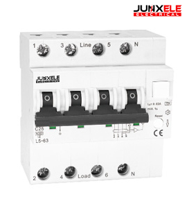 JXL5-63 6kA RCBO over current protection