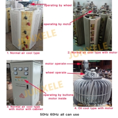 TSJA 800KVA Oil cool type variac variable transformer