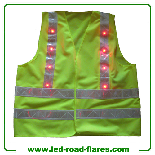 Lime Green Led Safety Jackets Led Safety Vest