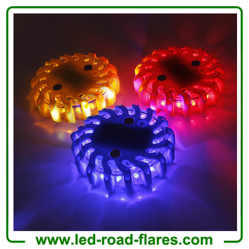 LED Guardian Emergency Safety Road Flares Lights Rechargeable Super Led Emergency Road Flares Red Yellow Blue