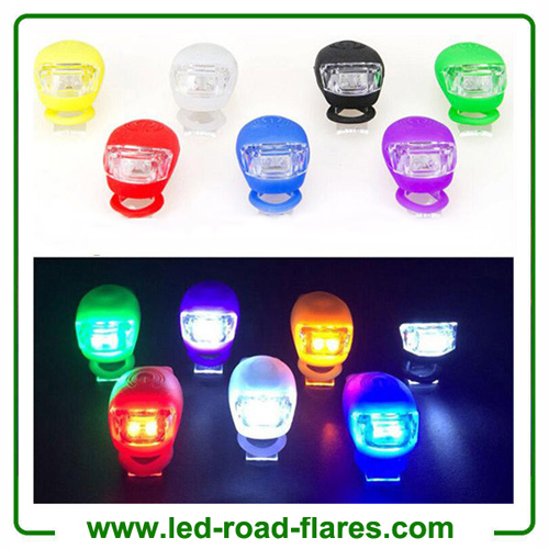 LED Silicone Bicycle Lights LED Bike Tail Lights LED Bicycle Light Flash Rear Lights