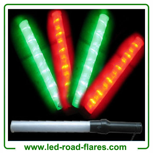 21 Inches 54cm Red Green Led Batons Led Traffic Batons