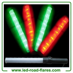 21" Inches 54cm Red Green Led Batons Led Traffic Batons