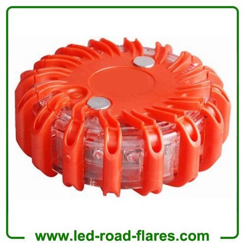 Non-rechargeable Amber Orange Red CRA123A Led Road Flares Kits