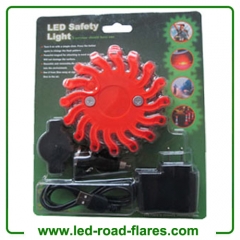 Rechargeable Led Safety Flares Kits Red Blister Pack