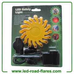 Rechargeable Led Safety Flares Kits Red Blister Pack