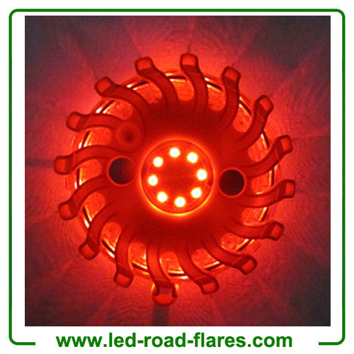 Rechargeable Led Road Flares Safety Lights 24 Led Safety Flares Lights
