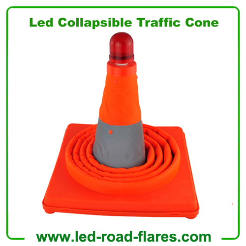Led Collapsible Traffic Road Safety Cones 28
