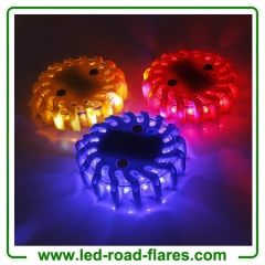 LED Guardian Emergency Safety Road Flares Light Rechargeable Super Led Emergency Road Flares Red Yellow Blue
