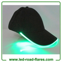 Led Light Up Cap Flashing Led Light Up Hats Glow Club Party Sports Athletic Black Fabric Led Baseball Cap Travel Hat