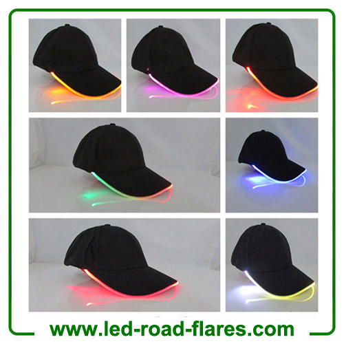 7 Colors LED Baseball Caps LED Hats Light Up Peaked Caps Multi-Color Stage Performance Shining LED Caps