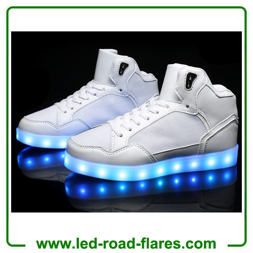 China Led Shoes Manufacturer Wholesales USB Charging Flashing Fluorescent Led Shoes