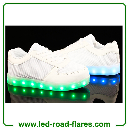 Fashion Women Men Unisex LED Luminous Shoes Low Top Casual USB Charging Led Light Up Shoes For Adults PU Leather Breathable Glowing Shoes