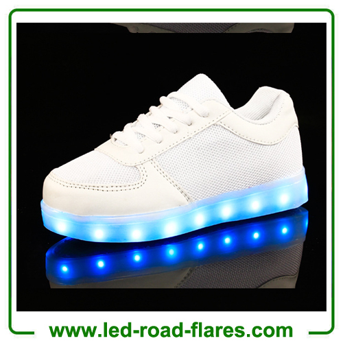 Fashion Women Men Unisex LED Luminous Shoes Low Top Casual USB Charging Led Light Up Shoes For Adults PU Leather Breathable Glowing Shoes