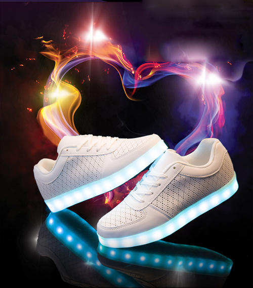 New Led Shoes Men&Unisex Luxe Brand Casual Light up Led Cheap Top Chaussure Femme Lumineuse For Adults