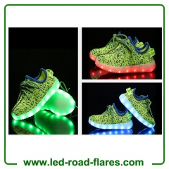 China Kids LED Shoes Manufacturer Suppliers Factory Rechargeable Led Light UP Shoes for Kids Children