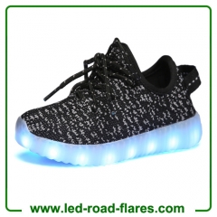 China Kids LED Shoes Manufacturer Suppliers Factory Rechargeable Led Light UP Shoes for Kids Children