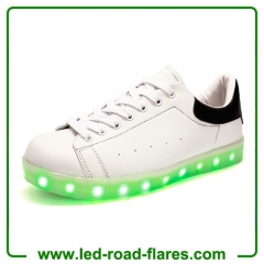 LED Light up Shoes for Adults 2017 New Colorful Luminous Shoes with USB Rechargeable Unisex Men air Shoes with LED Lights