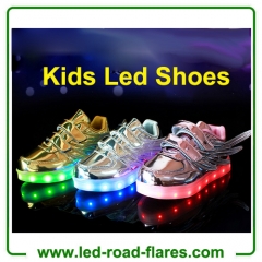 2017 Children Glowing Led Sneakers with Angel Wings Kids Led Flashing Sneakers Fluorescent Luminous Led Light Up Shoes For Girls Boys Wing Shoes