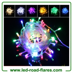 110V/220V Led String Christmas Lightings 10m/100Leds Red/Green/Blue/White/Warm White/RGB/Pink/Purple