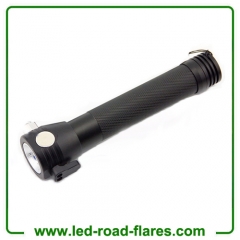 Aluminum Alloy Car Auto Escape Safety Hammer With Solar Flashlight and USB Port Mobile Power Supply