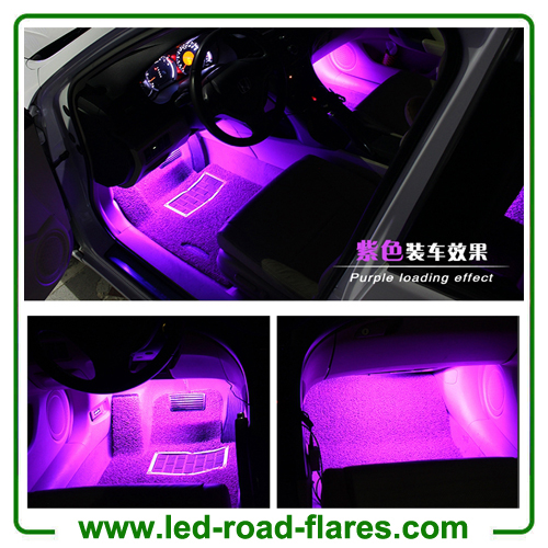 12V DC Car Auto Interior Atmosphere Lights Footwell Decoration Lamp Music Light Led Moods Lights Underdash Lighting