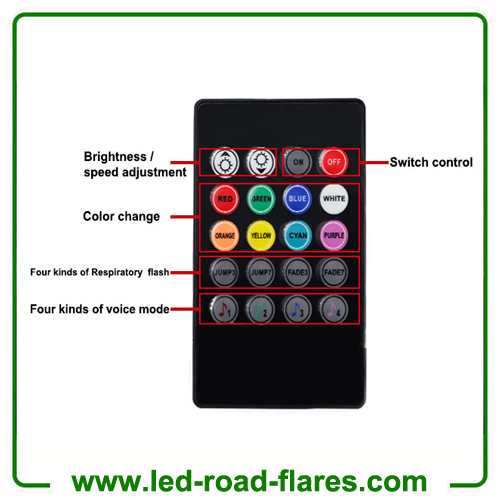 12V DC Car Auto Interior Atmosphere Lights Footwell Decoration Lamp Music Light Led Moods Lights Underdash Lighting