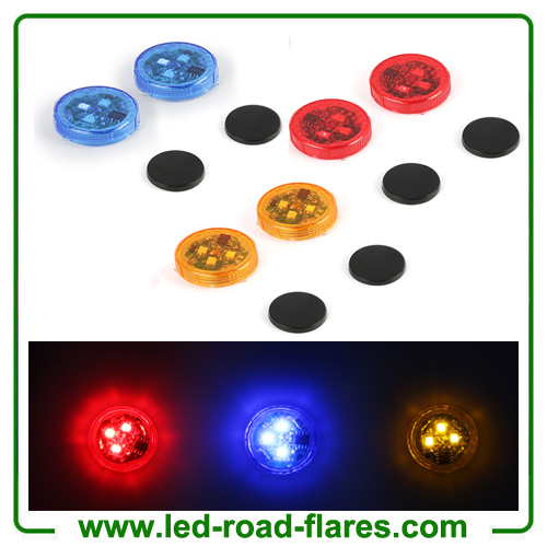 12V Led Auto Car Door Warning Light With Magnetic Wireless Led Strobe Light Lamp For Anti-Collision Emergency Stop Car