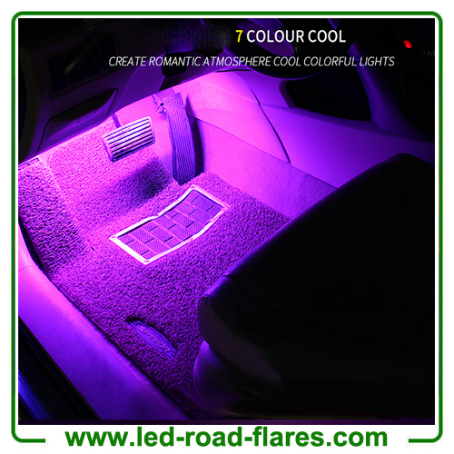 12V DC Car Auto Interior Atmosphere Lights Footwell Decoration Lamp Music Light Led Moods Lights Underdash Lighting