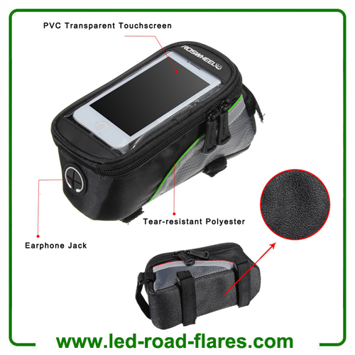 Mountain Road Bicycle Bike Bags Touch Screen Cycling Top Front Tube Frame Saddle Bags For Cell Phone Pack Cycling Accessories