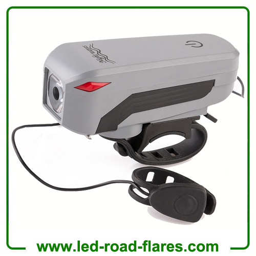 LED Speaker Bicycle Bike Lights Headlights Micro USB Rechargeable Bike Lights With High DB Horn