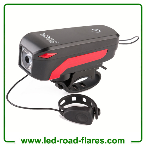 LED Speaker Bicycle Bike Lights Headlights Micro USB Rechargeable Bike Lights With High DB Horn