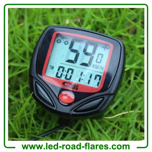 Bicycle Bike Computer Cycling Odometer Speedometer With Back Light Waterproof